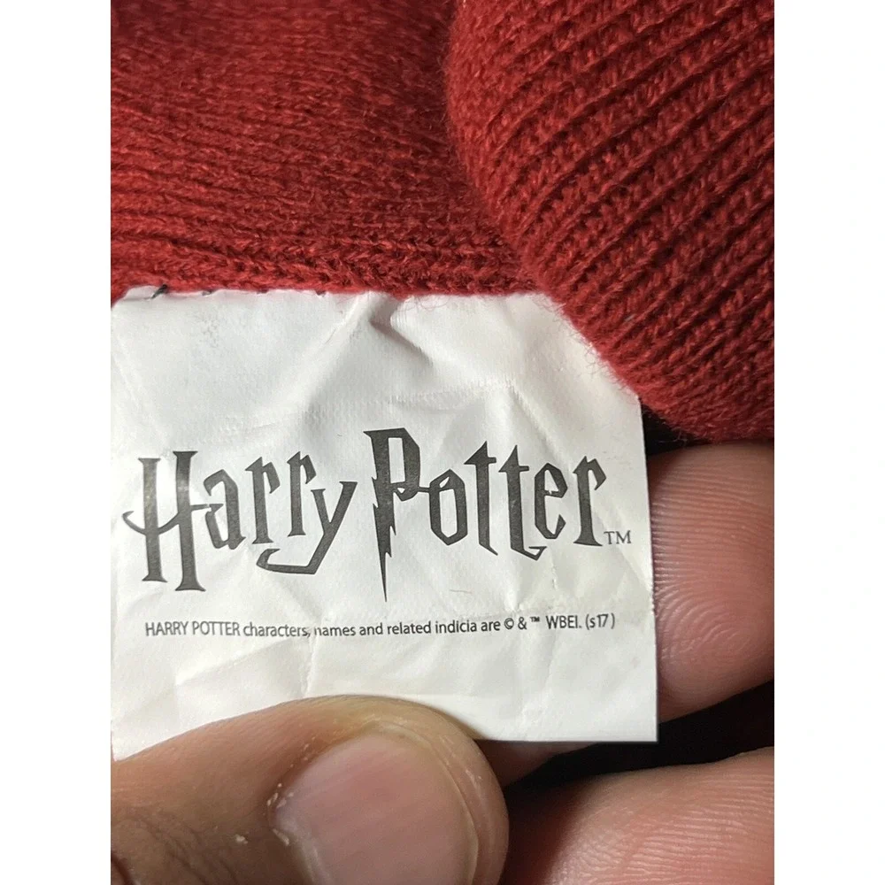 Child Harry Potter Beanie Red Licensed